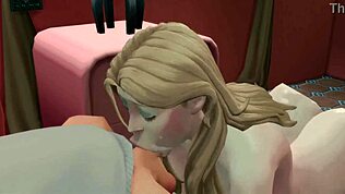 Loira hentai entrega face fuck intenso e gosmento