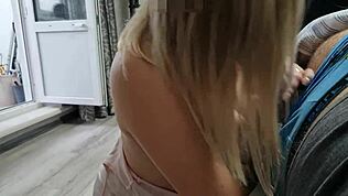 Stepdaughter Sucks Stepfather's Big Dick Secretly?