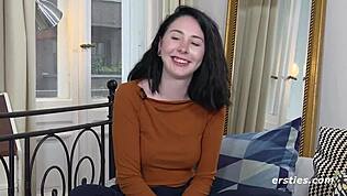 joanas första gång framför kameran