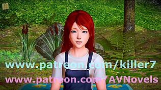 prozkoumávám svou novou rodinu v kreslené hře.