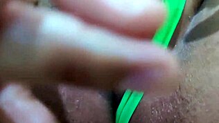 he strokes himself until stepmother walks in dripping wet