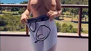 uh nezbedná španělská cesta den 2 flashuju venku