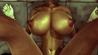 Rýchly 3D sex na vesmírnej stanici, anime hentai bez cenzúry SFM