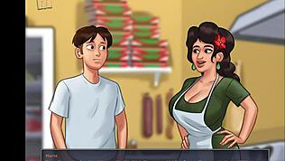 Explorează aventurile din Summertime Saga Capitolul 122 cu personaje anime cu fund mare