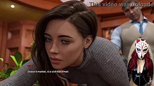 Langkah Kegilaan 12 - Dean Jahat Di Rumah Pelacuran Leather Upskirt