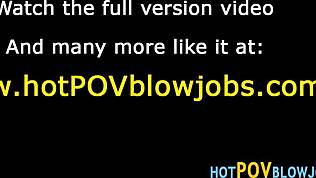 Hé schat, wil je zien hoe ik het diep doorslik in POV lingerie actie?