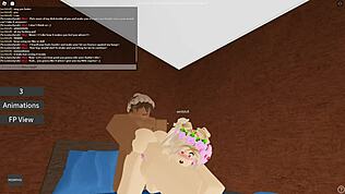 Blondinska kurba jezdari velik črn kurac z divjim opuščanjem v misijonarju.