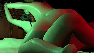 Lesbiske har sex med strap-on dildo