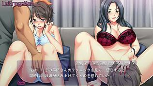 Le meto creampie y lamo a mi pareja en hentai anime