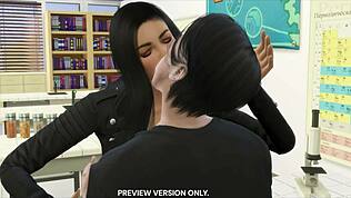 Damon και Elena σε άγριο σχολείο 3D Hentai preview! 😲