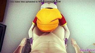 Pan Dapat Boobjob, Blowjob dan Dikongkek dalam Dragon Ball Hentai