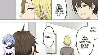 Ik ben bij Imaizumi's huis, waar meiden samenkomen voor datingsspelletjes