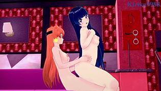 Sylphiel και Lina ξεφρενάρουν με φουταναρι δράση στο Slayers hentai 😈