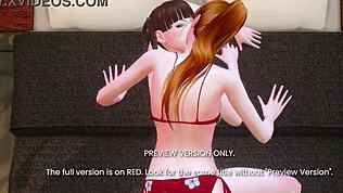 Προεπισκόπηση 3D DOA 6 Χένταϊ με πονηρές καυτές δράσεις