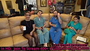 Гинекологический осмотр Чанни Кроссфайр 2022 года у доктора-мужчины из Канады