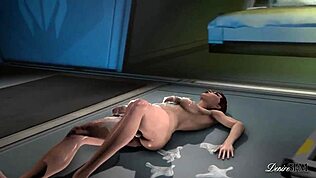 Miranda manda ver com pauzão e tetas em animação 3D