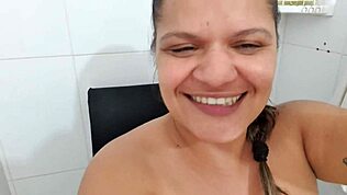 Kijk, ik kom klaar terwijl ik op huid pies voor Marcos Vinicius