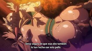 Sukebe Elf Tanbouki 2 даёт сырой аниме оргазм экшн