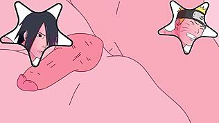 Naruto ja Sasuke sukeltavat höyryiseen homo-aktiin tässä villissä kohtauksessa