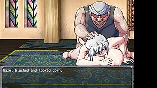 ドラゴン征服シーン1：詳細な漫画ヘンタイモンスターアニメゲームアクション