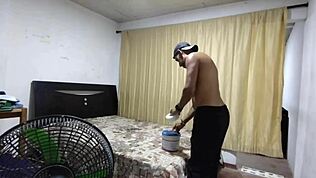 Istri Tidak Setia Ngebor dengan Teman Suami Saat Suami Kerja, Real Rumahan 😈