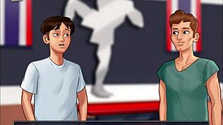 Intensiivinen Summertime Saga sarjakuva peli jakso 184