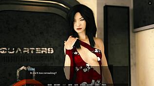 Me dan footjob en el restaurante en plena escena de sexo hentai anime 3D