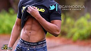 Απίστευτο! Ο Bryce ο Θηρίο κυριαρχεί στον ευλύγιστο Kingsley σε άγρια δράση με μαλακία στο κολέγιο!