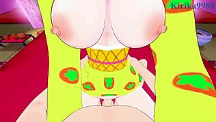 Η Perona και η Carrot βουτάνε σε έντονο POV σεξ σε One Piece hentai