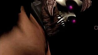 ฉันอยากได้มอนสเตอร์ 3D สีเข้มจัดหนักทางประตูหลังแน่นๆ ของฉัน