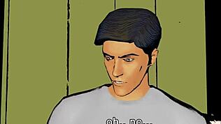 Devar eluralja a Bhabhit vad 3D rajzfilm szexben kemény doggy döfésekkel