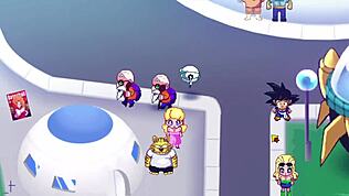 Jeg kan ikke tro Vados fra Kame Paradise 2 viste Master Roshi sine massive pupper, det er vilt!