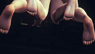 Hej, Genshin Impact hentai sa Barbarom u hardcore futanari akciji, direktno iz Japana!