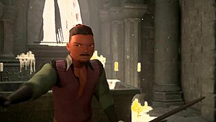 Jeg Elsker Hvordan Denne Busty Alven Overmannet En Mann Og Tok Hans Store Kuk i 3D Animasjon