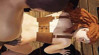 Uskomaton! Horizon Zero Dawnin Aloy saa sisäsiemensyötön villissä 3D-pornossa!