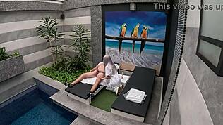 Chamo garota do serviço de quarto pra boquete selvagem explosivo