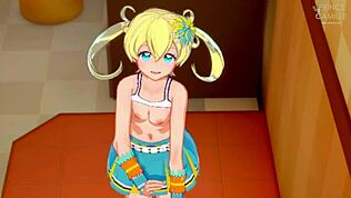 V šatně s emo Moegi - Kiratto Pri Chan