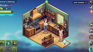 Geiler Start mit rothaariger Stewardess im Honeysun-Game