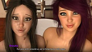 Shauna me levando ao limite enquanto John vê nossa hentai caseira peituda rabuda