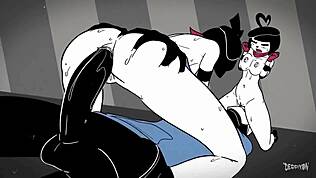 火辣动漫合集，激烈胸推场面超刺激