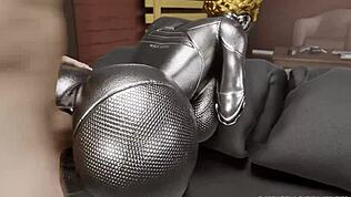 Ballerina fra Atomic Heart får grov POV creampie i 3D loop