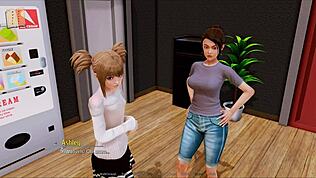 Εξερευνώ το harem hotel 23 σε αυτό το anime game