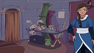 Si kdaj videl avatar lepotic, ki se nagibajo v vročem hentai akciji?