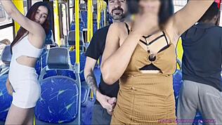 Verdammt! Safada wird in der ÖFFENTLICHKEIT in einem vollen BUS begrapscht!