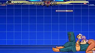 Chunli se prepusti hentai seksu z dolgo kurico v anime