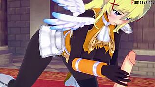 ララティナがチンポしゃぶってパイズリするPOVファンタジー？