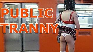 هل هذي التراني طالبة 18+ في المترو شهوانية على مغامرات ثدي كبير؟