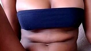 くそっ！アフリカ美女が生ハメ激突きでクリームまみれ生アクション