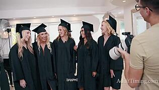 अदीरा अल्योर, चार्ली फोर्ड और बाकी मिल्फ्स काई जैक्सन से भिड़ती हैं, होमस्कूल्ड लंड बनाम पांच पीएचडी चूत