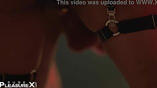 Aku coba pegging cowokku pertama kali, narik rambutnya dan bikin dia cum pake kontol monsterku